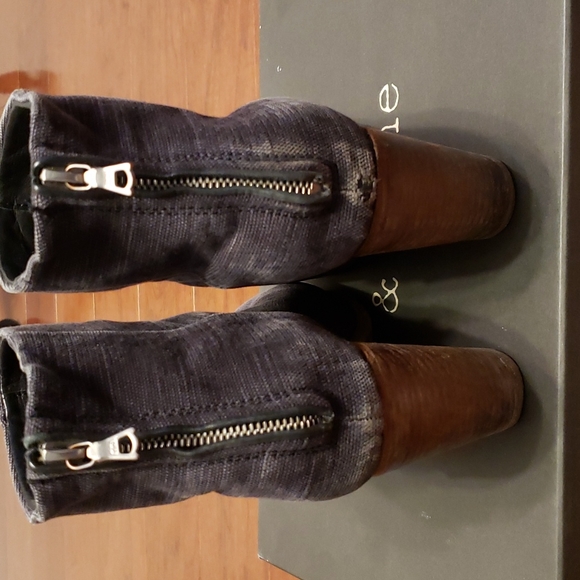 Rag & Bone Canvas Newbury Boots - Picture 7 of 12
